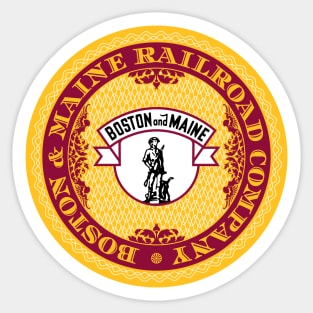 Boston and Maine Railroad - (B&M) Sticker